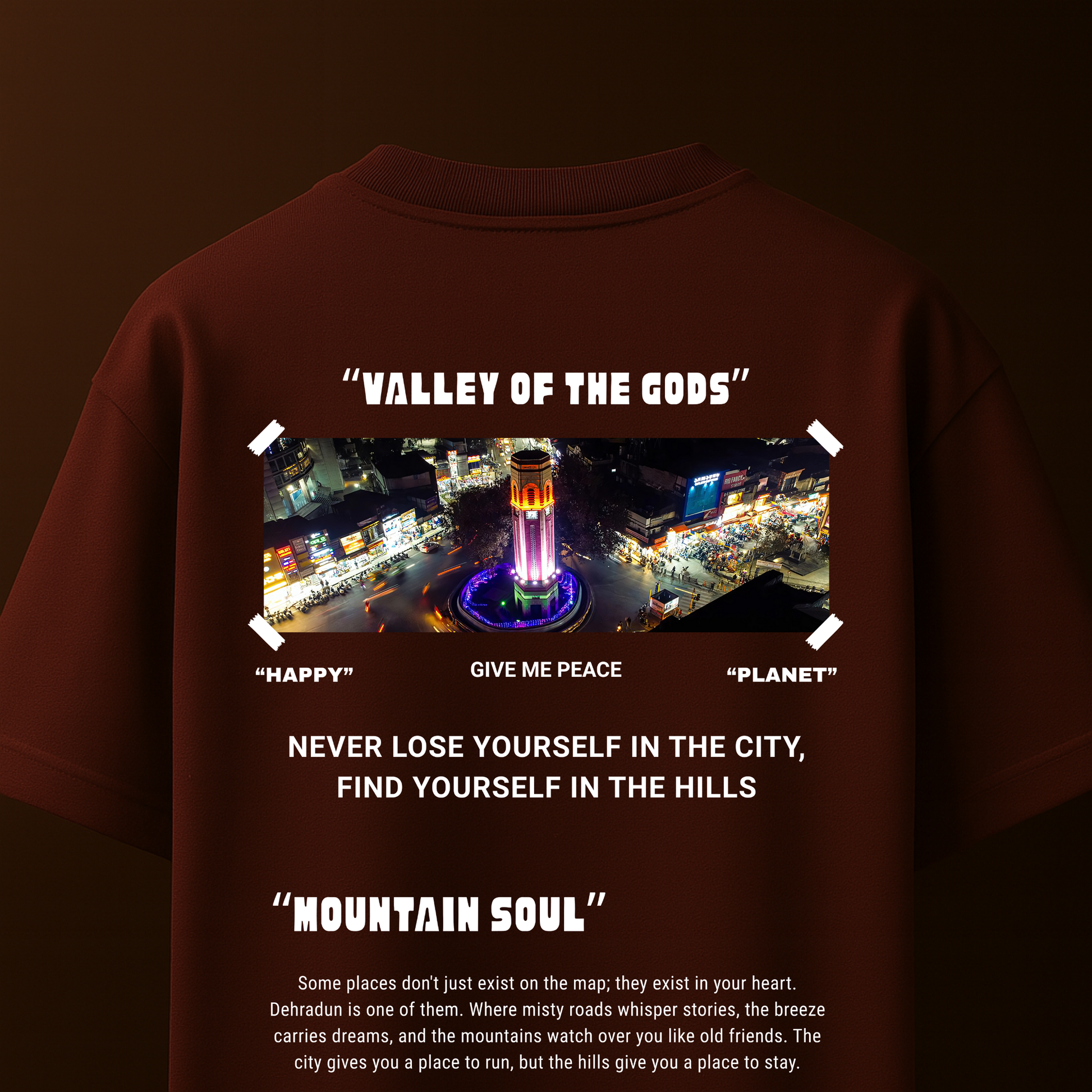 CITIDRIP Valley of the Gods Oversized T-Shirt