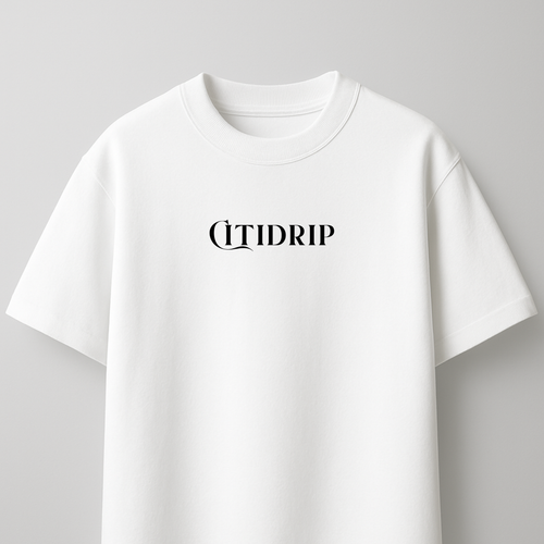 CITIDRIP Dehradun City Map Oversized T-Shirt