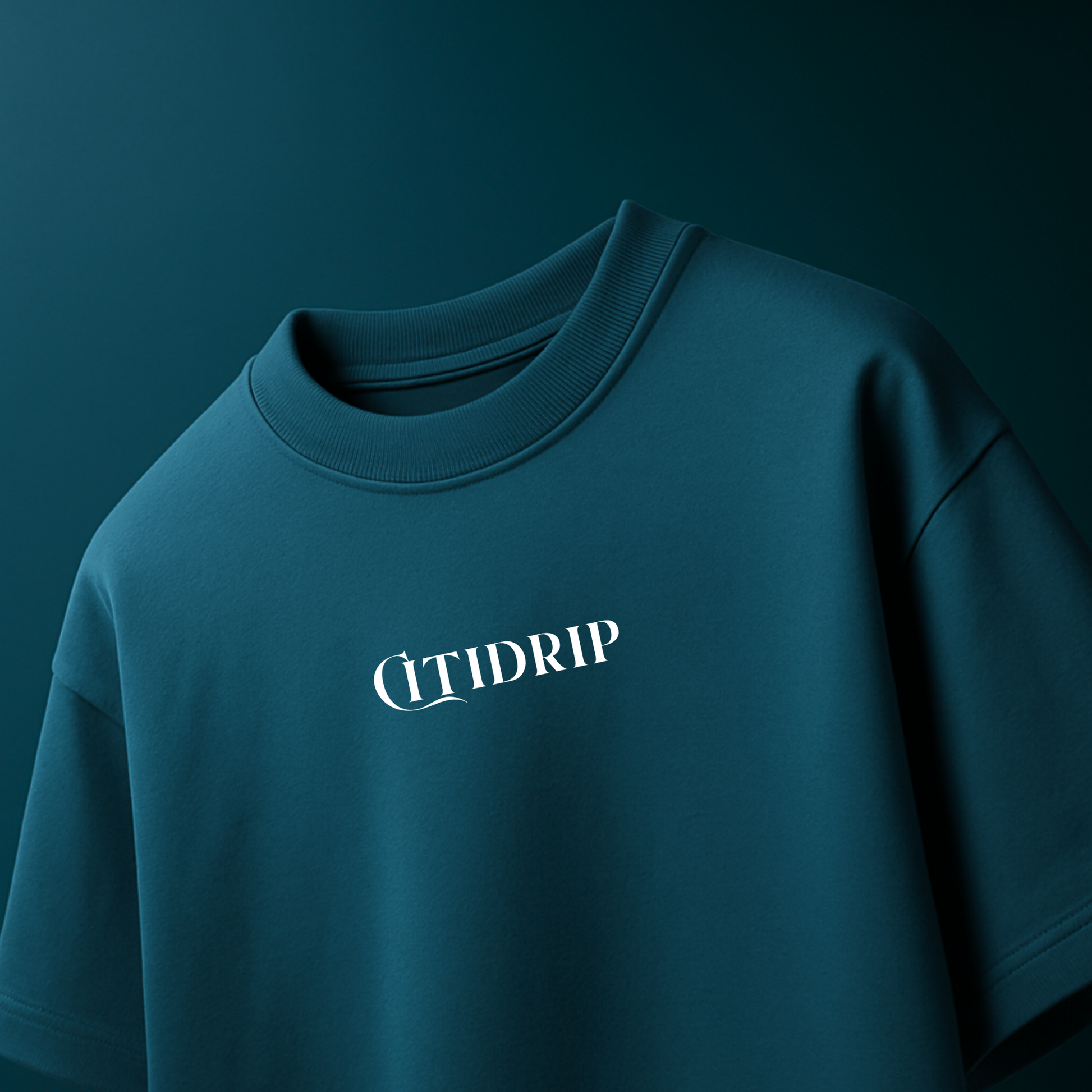 CITIDRIP Dehradun Coordinates Oversized T-Shirt