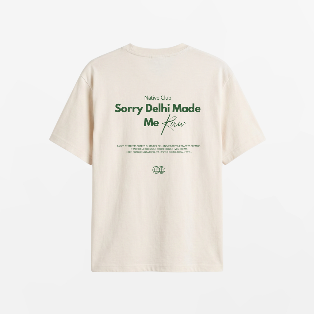 CITIDRIP Native Club Oversized Unisex Tee