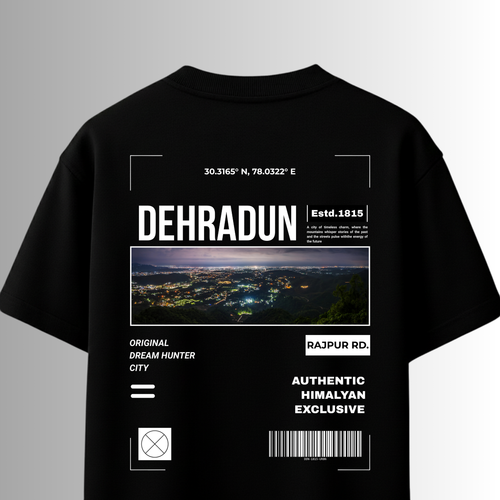 CITIDRIP City Coordinates Oversized T-Shirt