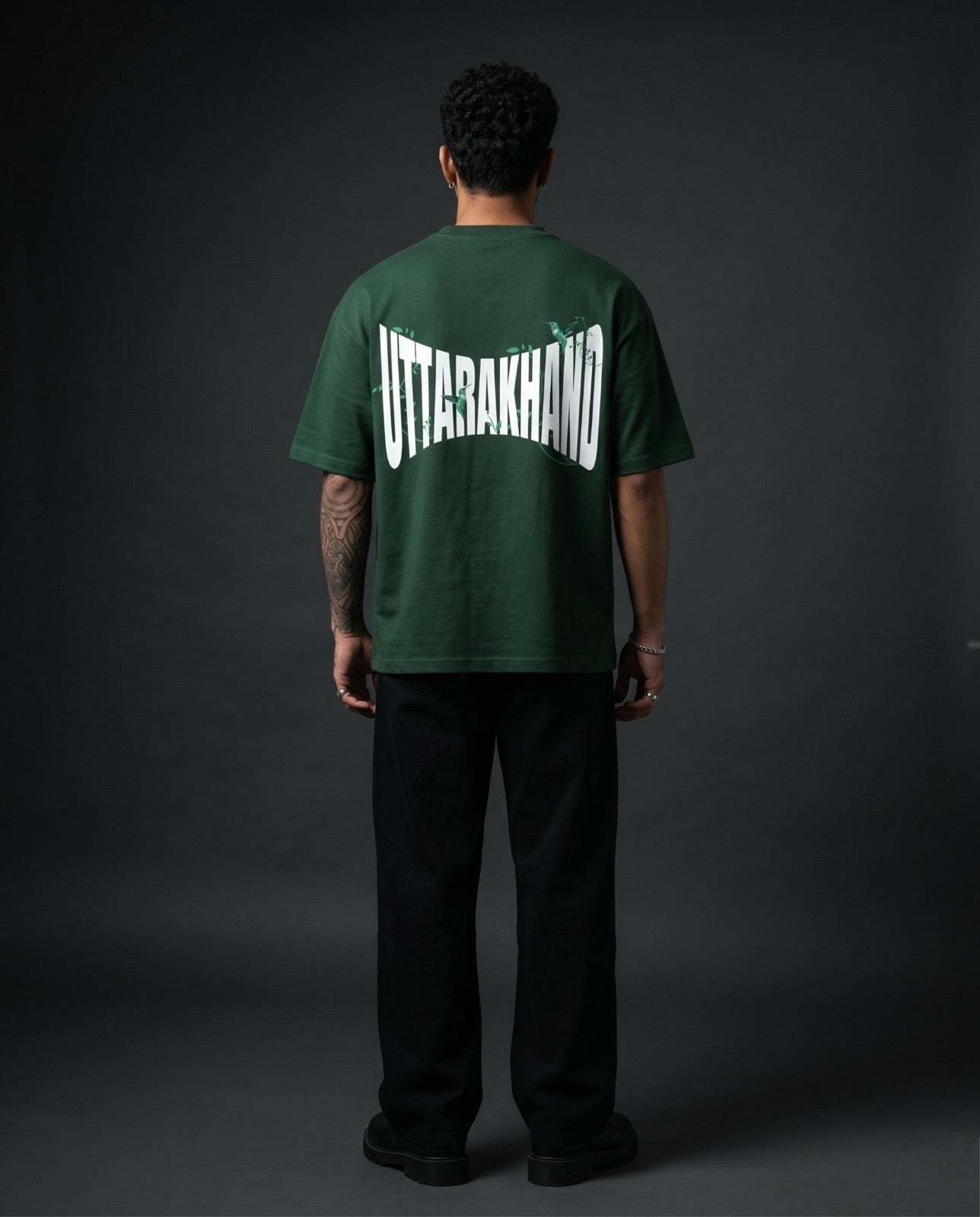 Uttarakhand Roots Oversized T-Shirt