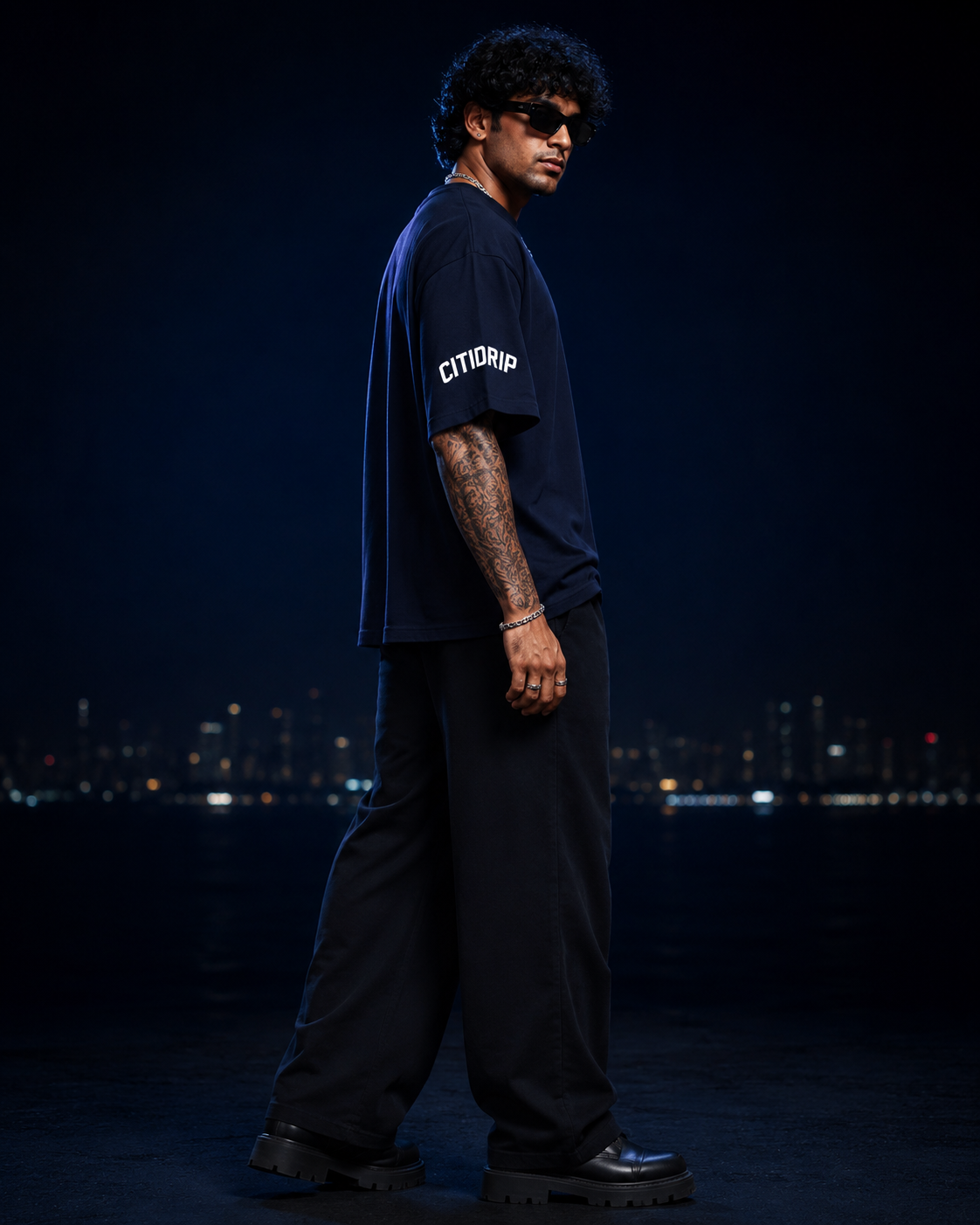 Mumbai Wave Dream Oversized T-Shirt