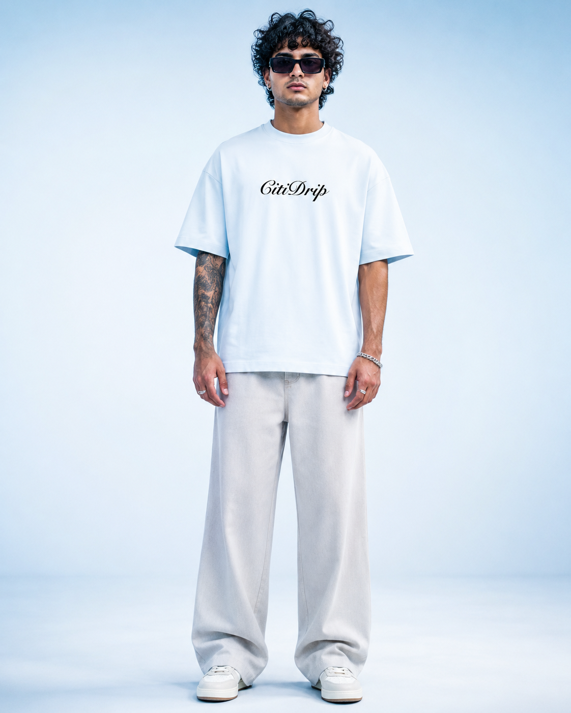 Dehradun City Map Oversized T-Shirt