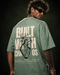 Delhi Built With Chaos Oversized T-Shirt