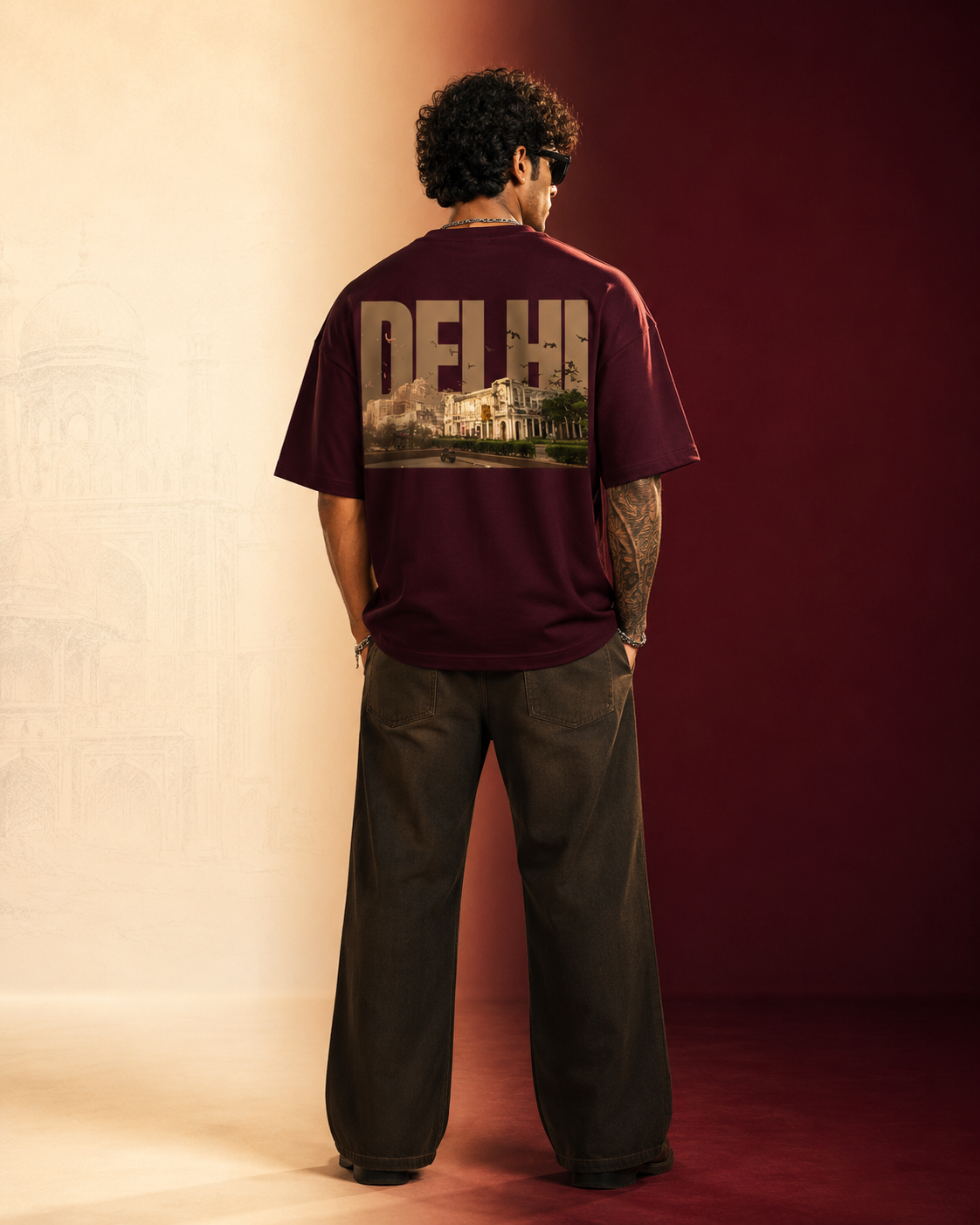 Delhi Heritage Oversized T-Shirt