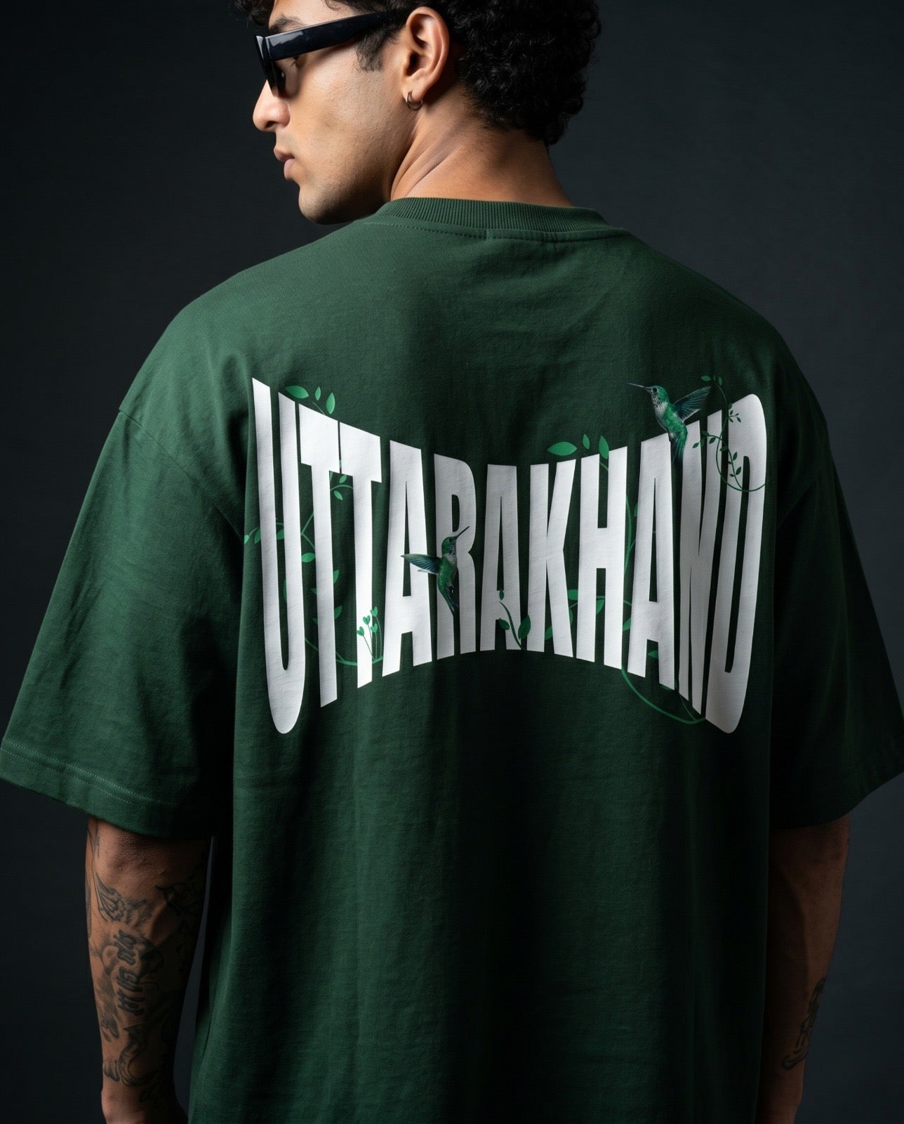 Uttarakhand Roots Oversized T-Shirt