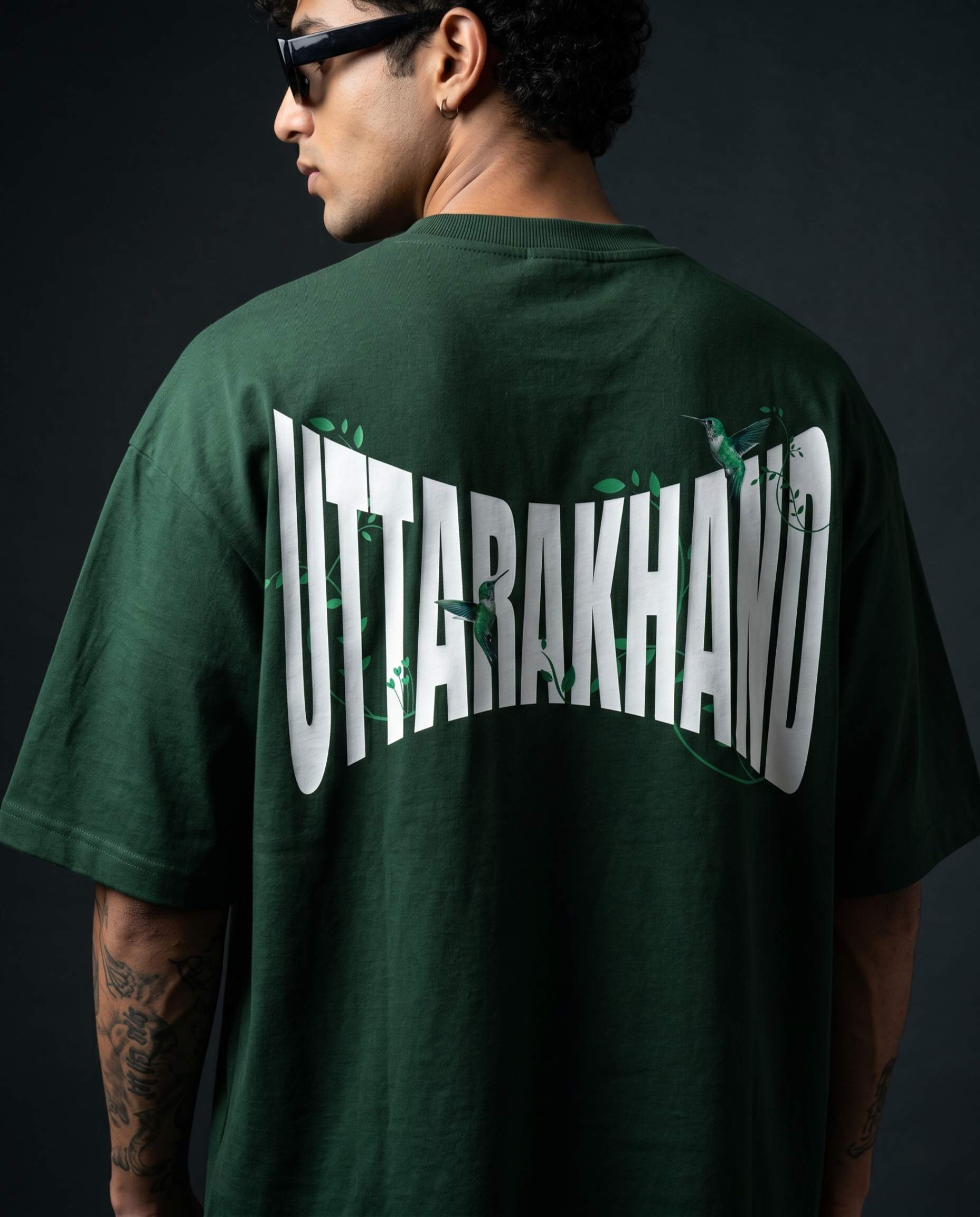 Uttarakhand Wild Oversized Tee