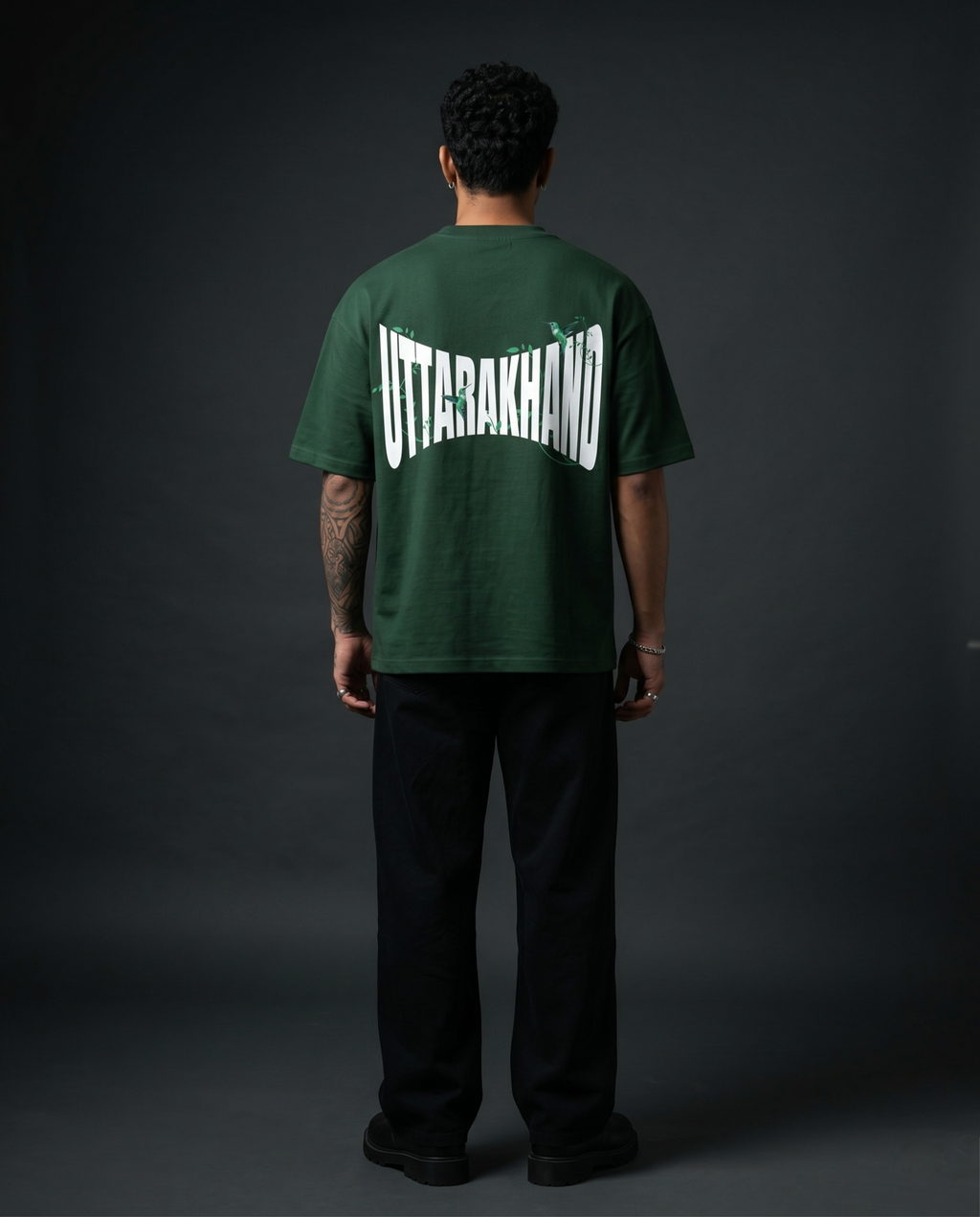 Uttarakhand Wild Oversized Tee