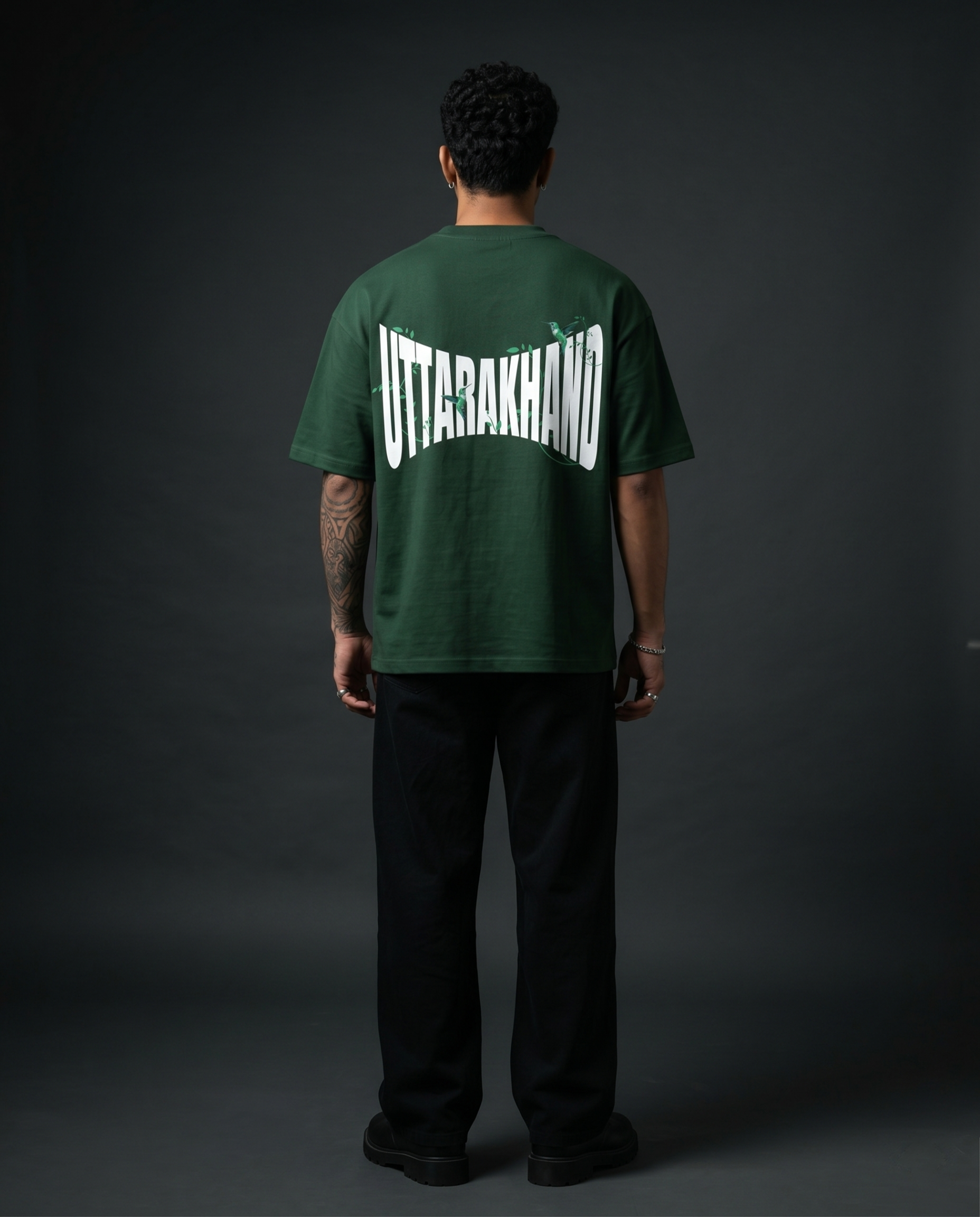 Uttarakhand Wild Oversized Tee